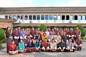 Group photo with participants