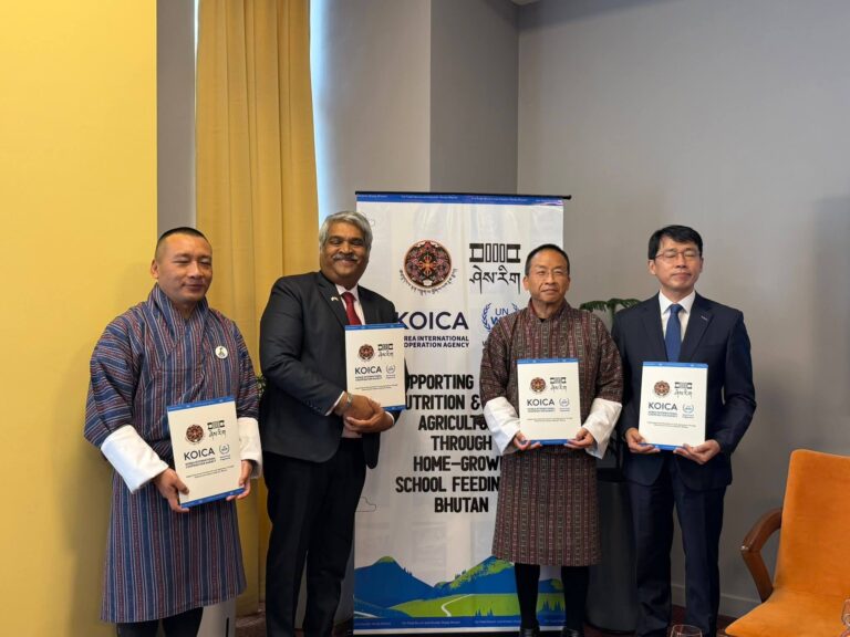 Strengthening School Health and Nutrition in Bhutan through KOICA-Supported Initiative