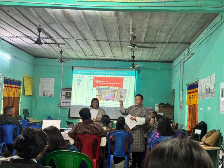 Digital Lopen Teacher Training for Every School in Bhutan