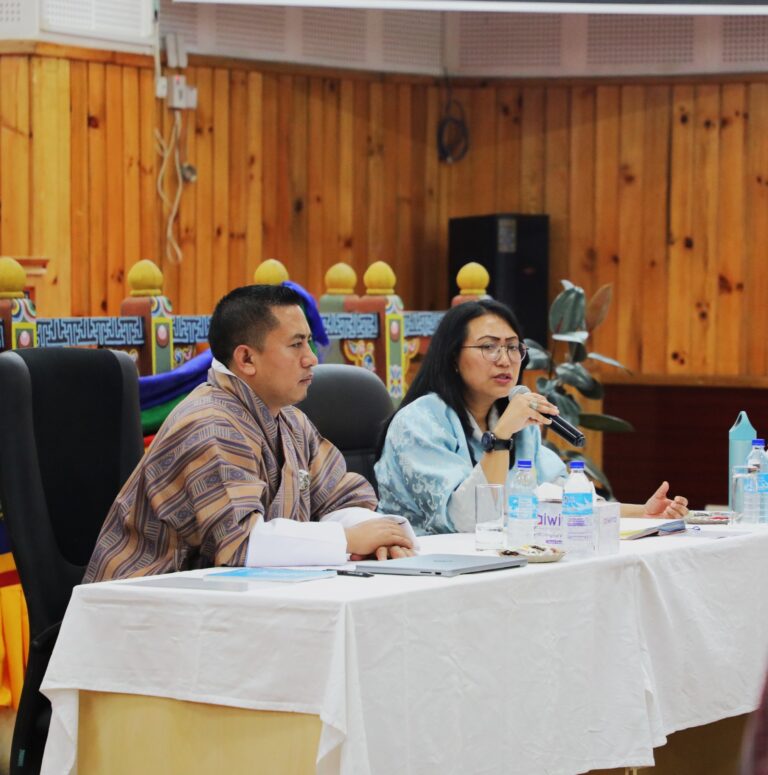 Hon’ble Lyonpo attends the 27th Dzongdags’ Conference