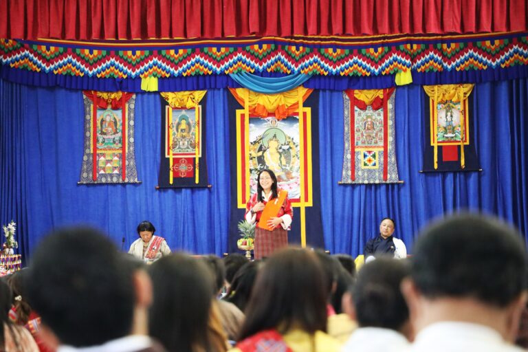Hon’ble Lyonpo engages with Thimphu Thromde Education Staff